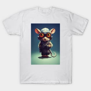 Cute Pilot Mouse - DESIGN T-Shirt